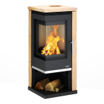 Krbová kamna ABX Admirál E-II  pískovec lomené sklo